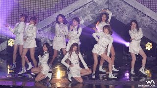 171001 TWICE 트와이스 TT 4K 직캠 코리아 뮤직 페스티벌 4K Fancam by wA [upl. by Flanagan]