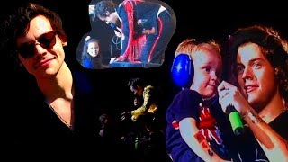 Harry Styles talking to kids during shows [upl. by Odilo]