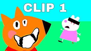 Peppa Pig The Crazy Fox Incident Clip 1 The Fox Catched The Sheep [upl. by Struve]