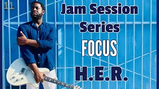 RampB Guitar Lesson Focus by HER [upl. by Inaliel]