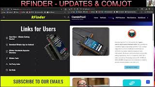 NEWS  RFINDER amp COMJOT [upl. by Jamal557]