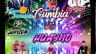 MIX CUMBIA VS HUAYNOAgua marina Campesinos de Bambamarca  Grupo 5 Wilson Benites [upl. by Kcirtap]