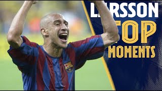 💥 The BEST MOMENTS of HENRIK LARSSON with BARÇA [upl. by Diena391]