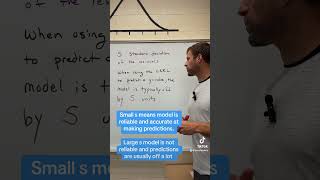 Coefficient of determination and standard deviation of residuals apstatistics apstat [upl. by Chelsea]