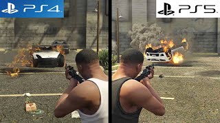 GTA 5  PS5 VS PS4  FRAUDE TOTAL [upl. by Mari910]