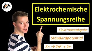 Elektrochemische SpannungsreiheRedoxreihe  Chemie Tutorial [upl. by Aicemaj]