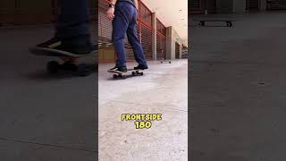 Frontside y Fakiefrontside 180 [upl. by Wyne]