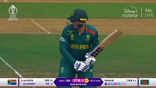 Quinton De Kock 174140 Runs Full Highlights  Bangladesh vs South Africa Full Highlight [upl. by Katinka]