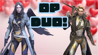 ZAVIA AND BELANOR TOGETHER ARE INSANE DEADWOOD JEDI CLAN BOSS CHALLENGE VALENTINES DAY IN RAID [upl. by Ijnek218]