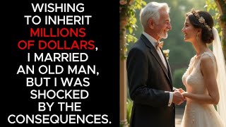 Wishing to inherit millions of dollars I married an old man but I was shocked by the consequences [upl. by Fulcher]