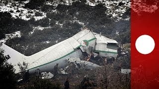 Algérie  le crash de lavion militaire Hercules C130 fait au moins 77 morts [upl. by Krm]