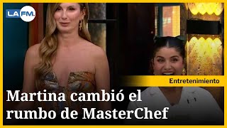 Masterchef Celebrity Martina ‘La Peligrosa’ sacó su arma secreta [upl. by Edia]