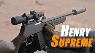 New Henry Supreme  300blk  556mm LeverAction Rifle [upl. by Foushee760]