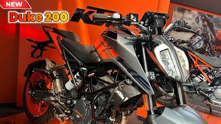 Ktm Duke 200 New Model 2025 TFT DISPLAY Details Review  New Duke 200 TFT Display [upl. by Eido]