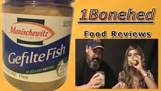 Food Review Manischewitz Gefilte Fish in jelled broth [upl. by Bullivant]