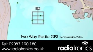 Two Way Radio GPS Demonstration [upl. by Gamber]