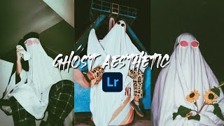 FREE GHOST AESTHETIC  LIGHTROOM MOBILE PRESET How To Edit Ghost Aesthetic Preset Aesthetic Filter [upl. by Anitsua]