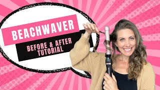 How to Use the Beachwaver B1 Rotating Curling Iron  Effortless Curls [upl. by Paehpos]