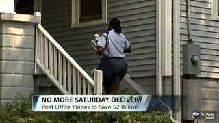 No More Saturday Mail US Postal Service to End Saturday Mail Delivery [upl. by Rior]