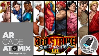 ATOMIX ARCADE  STREET FIGHTER III 3RD STRIKE [upl. by Elokyn]