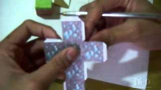 Minecraft How to craft Minecraft Papercraft Template [upl. by Yderf]