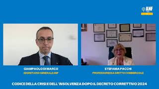 Corso di formazione sul Codice della Crisi e dell’Insolvenza dopo il decreto correttivo 2024 [upl. by Baruch]