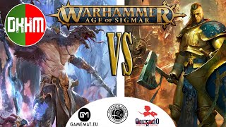 🐥Tzeentch VS 🏹Stormcast Eternals Anvils of the Heldenhammer 1 Drop⚜️ Informe de batalla AoS⚜️ [upl. by Hallsy384]