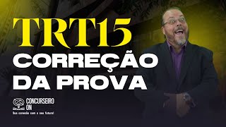 Correção da prova TRT 15 [upl. by Aline]