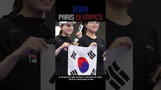 Paris Olympics S Korea wins 10th straight gold in womens archery team event [upl. by Fawcett621]