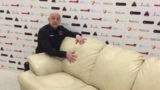 How To Clean Leather Couch Seats  Leather Repair Company [upl. by Jefferey]