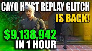 After New Update Tutorial Replay Glitch For Consoles and PC in Cayo Perico Heist GTA Online [upl. by Anekahs394]