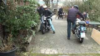 motorradtreffen vom moto guzzi stammtisch münsterland  der sonntag [upl. by Kciv]