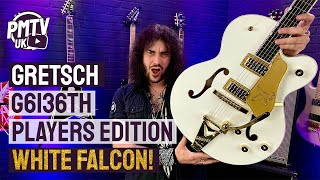 Gretsch G6136TG Players Edition Falcon  Classic White Falcon Look amp Vibe But With A Modern Feel [upl. by Vyky]