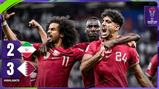 AsianCup2023  Semifinal  Islamic Republic Of Iran 2  3 Qatar [upl. by Ketti831]