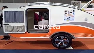 Mini Caravan  Caretta TearDrop 小さなキャラバン [upl. by Wulf]