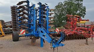 LEMKEN RUBIN 12 Heavy Disc Harrow 6 metre 2015 with Double Packer  Walkaround [upl. by Mairim121]