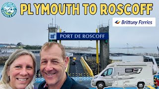 Motorhome trip to France 🇫🇷  Plymouth to Roscoff on Brittany Ferries [upl. by Alyaj833]