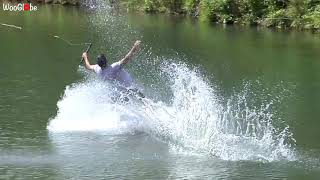 Wakeskating is Hard  Funny Fails [upl. by Nitreb]