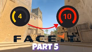 Road to Level 10 on CS2 FaceIt Part 5 [upl. by Gerfen915]