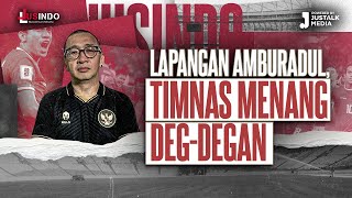 JUS INDO 86  LAPANGAN AMBURADUL TIMNAS MENANG DEGDEGAN [upl. by Athalia3]