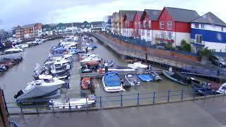 Exmouth Marina webcam 6apr24 [upl. by Godrich]