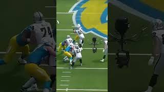 Joey Bosa Dominates with a Big Sack on Gardner Minshew  Chargers vs Raiders Week 1 [upl. by Rosse309]