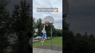 Hoopers snaking the backboard be like 🤣💀 basketball shorts [upl. by Ennovi]