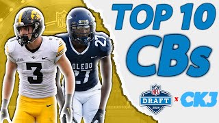 The Top 10 Cornerbacks In The 2024 NFL Draft [upl. by Marla]