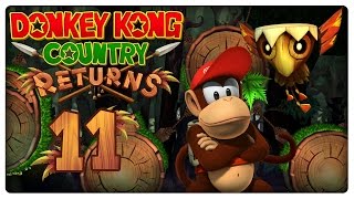 DONKEY KONG COUNTRY RETURNS 🦍 11 DK  King of Swing [upl. by Sillek]