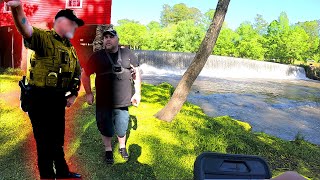 Game Warden Kicks Us Out for Legally Fishing Public Land [upl. by Yesac]