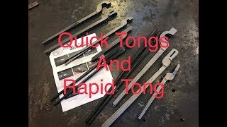 Quick Tongs and Rapid Tongs from Kens Custom Iron  tool review [upl. by Felten]