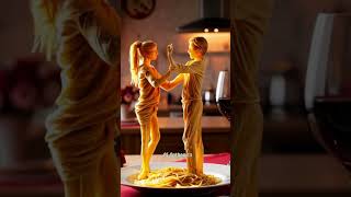 This love is tangled but oh so delicious NoodleRomance ai vfx viralshort trendingshorts [upl. by Esinek128]