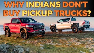 Why Pickup Trucks are not Popular in India Throttle Thing [upl. by Eelnodnarb]