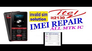 How To repair All Mtk Feature Phone IMEI With SN Writer V1 5 3 Without Box [upl. by Samuella353]